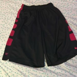Girls Nike Long Basketball Shorts